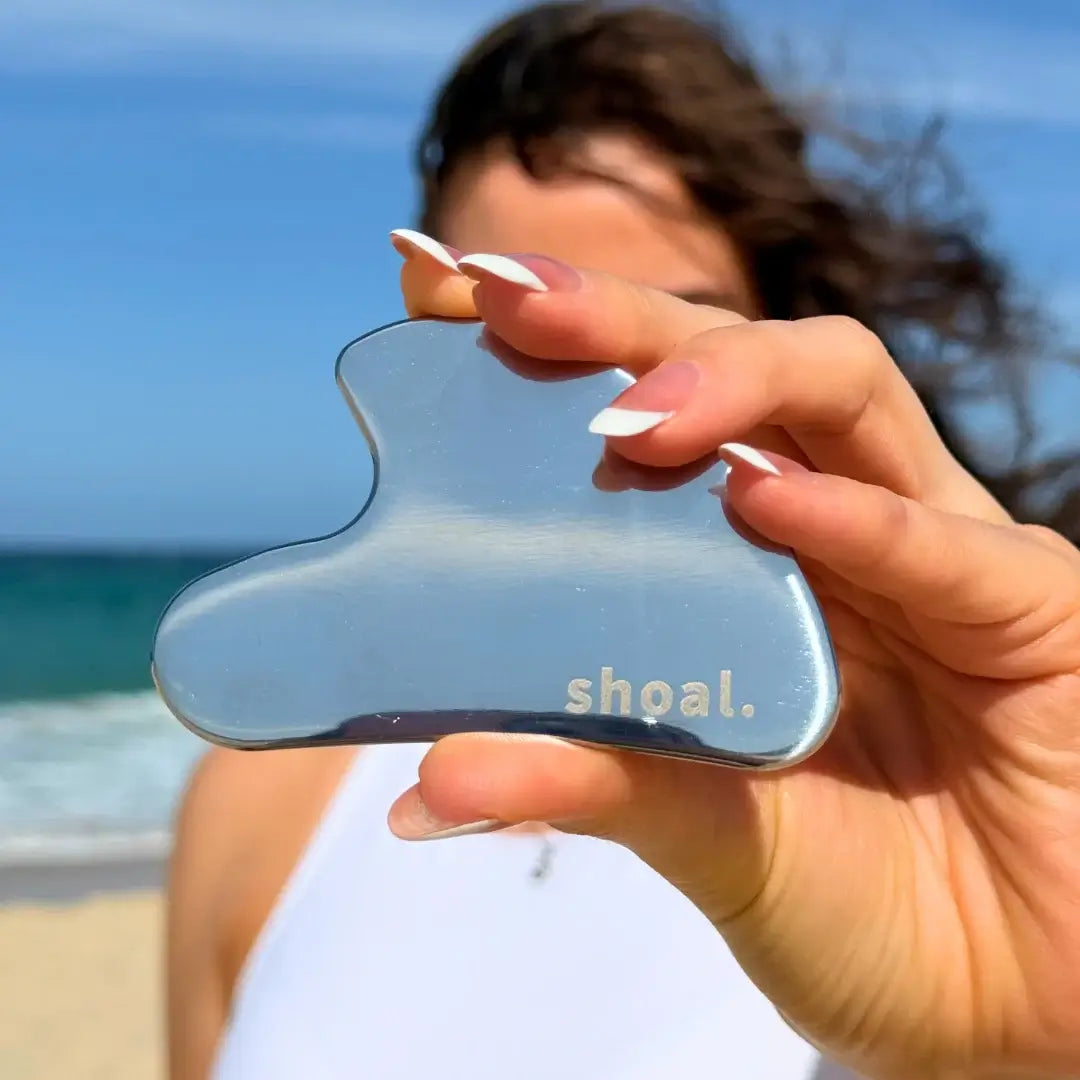 Shoal Stainless Steel Facial Gua Sha Tool