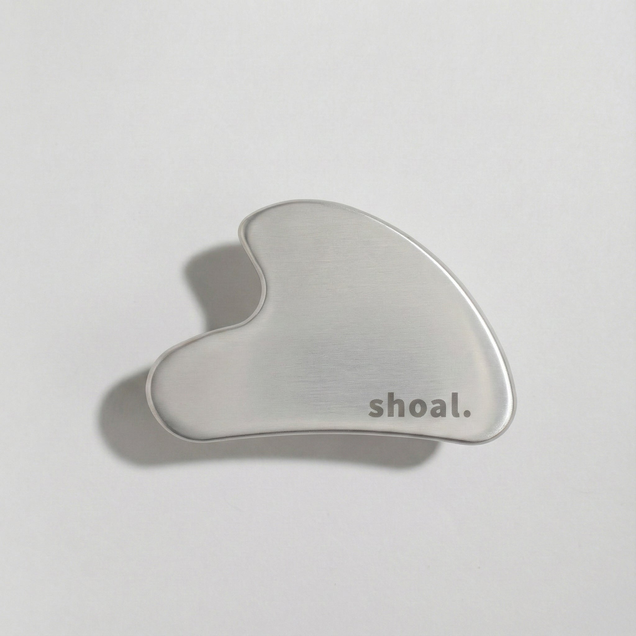 Shoal Stainless Steel Facial Gua Sha – Lift, Contour & Refresh