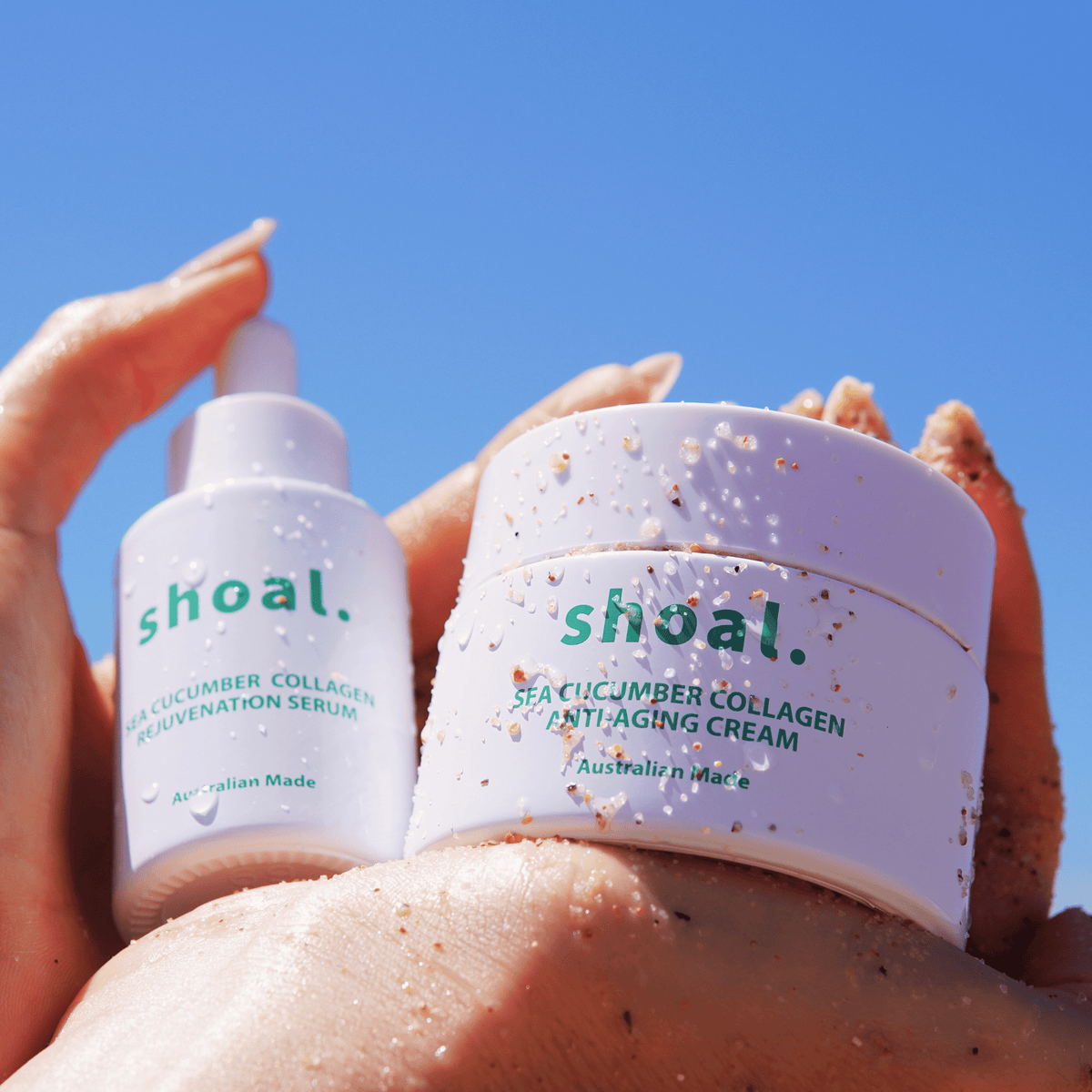 Shoal Sea Cucumber Collagen Cream + Serum Duo