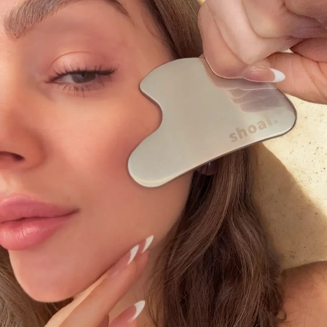 Shoal Stainless Steel Facial Gua Sha Tool