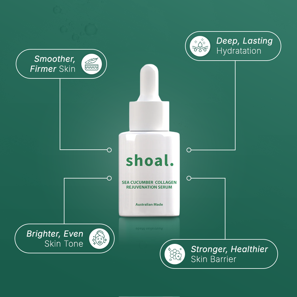 Shoal Sea Cucumber Collagen Anti-Aging Cream and Serum Bundle